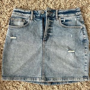 Jean Mini skirt